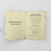 Bucheinladung zum 50. Jahrestag Einladung (Innenseite)