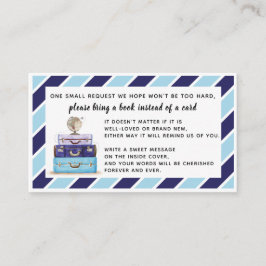 Buchen anstelle der Karte Blue Insert