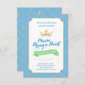 Buchen anstelle einer Karte | Kleine Prince Baby D (Vorne/Hinten)