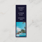 Buchen | Autor-Mini-Werbedesign Mini Visitenkarte (Vorderseite)