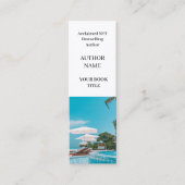 Buchen | Autor-Mini-Werbedesign Mini Visitenkarte (Vorderseite)