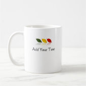 Buchen-Blatt-Wald Kaffeetasse (Links)