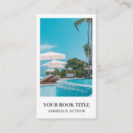 Buchen | Design für Autor-Werbelogo Visitenkarte