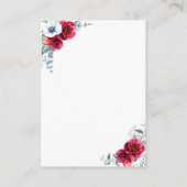 Buchen für Babyduschkarte Begleitkarte (Rückseite)