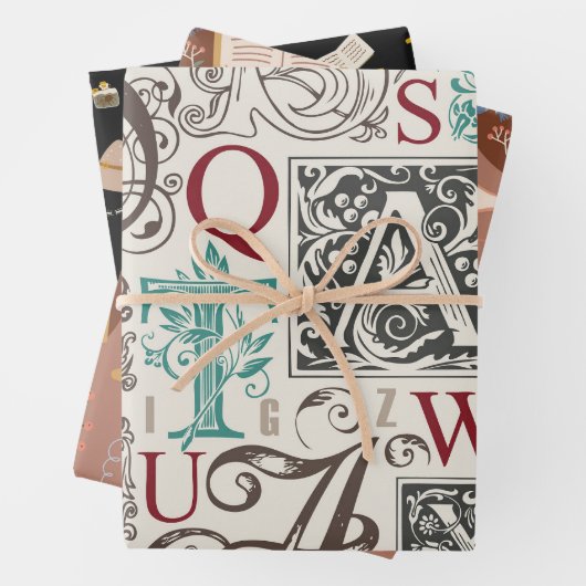 buchen geschenkpapier set (Beispiel)