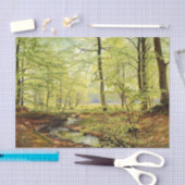 Buchen im Frühling, Christliches Zacho Seidenpapier (Handwerk)