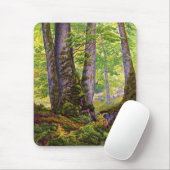 Buchen im Wald (Paul Ranson) Mousepad (Mit Mouse)