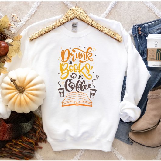 Buchen, Leser, Lover Geschenk buchen, Kaffee Lover Sweatshirt