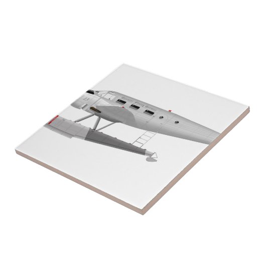 Buchen-Modell 18 auf Flößen Fliese (Seite)