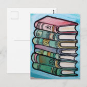 buchen postkarte (Vorne/Hinten)