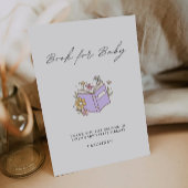 Buchen Sie Baby Sign, Baby Dusche Einladung