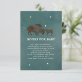 Buchen Sie Buffalo Watercolor Stars Kinderdusche Einladung (Stehend Vorderseite)