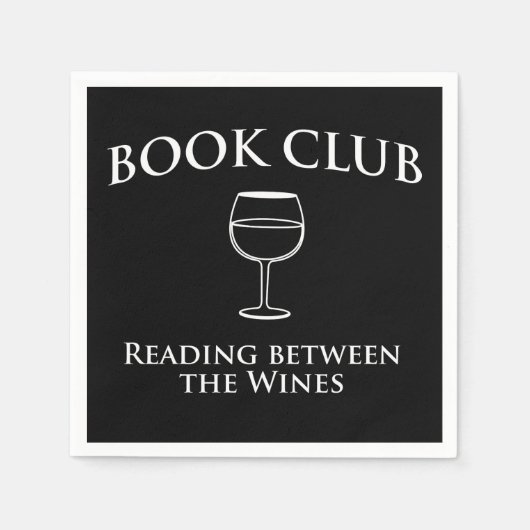 Buchen Sie Club Reading Zwischen den Weinen Serviette (Vorderseite)