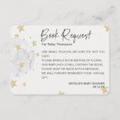 Buchen Sie das neutrale Baby-Duschbuch für Mond un Begleitkarte (Vorderseite)