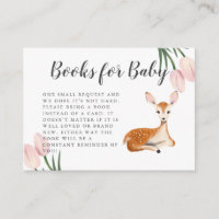 Buchen Sie das Sweet Deer Pink Baby Showbook