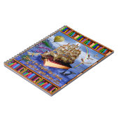 Buchen Sie die Seezunge mit Emily Dickinson Zitat Notizblock (Linke Seite)