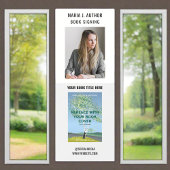 Buchen Sie die Veranstaltung "Autor"-Foto Fensteraufkleber