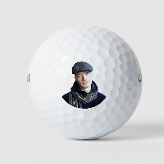 Buchen Sie ein Ex Custom Foto Golf Balls Golfball (Vorderseite)