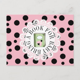 Buchen Sie eine Baby-Showkarte Einladungspostkarte