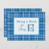 Buchen Sie eine Baby-Showkarte Einladungspostkarte (Vorne/Hinten)