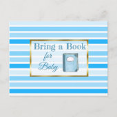 Buchen Sie eine Baby-Showkarte Einladungspostkarte (Vorderseite)