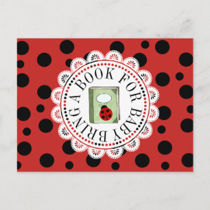 Buchen Sie eine Baby-Showkarte Einladungspostkarte