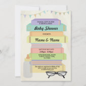 Buchen Sie eine Babydusche mit Einladung (Vorderseite)