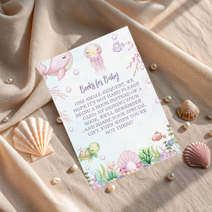 Buchen Sie eine Pearl Baby Dusche unter dem Meer Begleitkarte