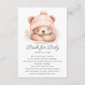 Buchen Sie für ein Baby Begleitkarte (Vorderseite)