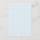 Buchen Sie für ein Baby Begleitkarte (Rückseite)