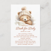 Buchen Sie für ein Baby Begleitkarte (Vorderseite)