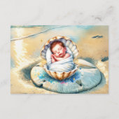 Buchen Sie für Ihr Baby | Babydusche Begleitkarte (Rückseite)