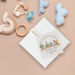 Buchen Sie Ihre Shelf Baby Dusche Licht Taupe Neut Geschenkanhänger