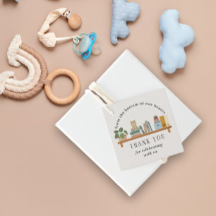 Buchen Sie Ihre Shelf Baby Dusche Licht Taupe Neut Geschenkanhänger