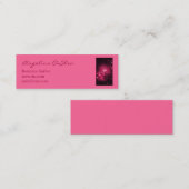 Buchen Sie Ihre Skinny Business Card Mini Visitenkarte (Vorne/Hinten)