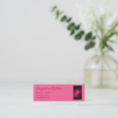 Buchen Sie Ihre Skinny Business Card Mini Visitenkarte (Stehend Vorderseite)