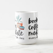 Buchen Sie jeden Single Kaffee Meditat Kaffeetasse (Mittel)