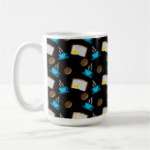 Buchen Sie Kaffee und Donut Cartoon Kaffeetasse (Links)