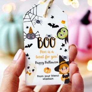 Buchen Sie Leckerei für Ihr glückliches Halloween  Geschenkanhänger