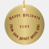 Buchen Sie Liebe Club Kostenvoranschlag Coquette R Keramik Ornament (Hinten)