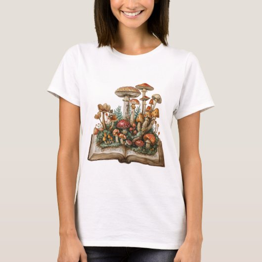 Buchen Sie Lover Fantasy Mushroom Adventure T-Shirt (Vorderseite)