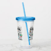 Buchen Sie Lover Insulbler Cup Acryltrinkbecher (Links)