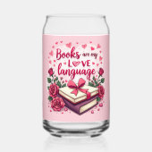 Buchen Sie Lover Valentine Romantic Reading Ästhet Dosenglas (Rückseite)