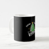 Buchen Sie Lover Weihnachtsbaum Reading Kaffeetasse (Vorderseite Links)