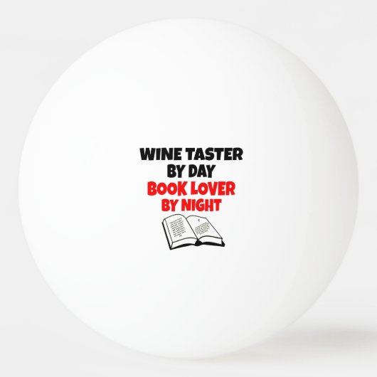 Buchen Sie Lover Wine Taster Tischtennisball (Vorderseite)