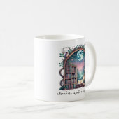 Buchen Sie Lover's Adventure ist eine Page Away Ta Kaffeetasse (VorderseiteRechts)