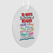 Buchen Sie mehr als 10 Möglichkeiten, um Leser zu  Ornament (Vorderseite)