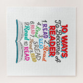 Buchen Sie mehr als 10 Möglichkeiten, um Leser zu Puzzle (Horizontal)