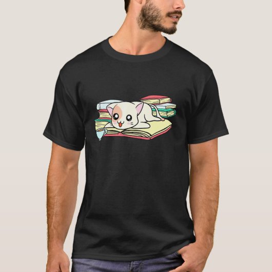 Buchen Sie mit einer Katze für Erstleser oder Kaff T-Shirt (Vorderseite)
