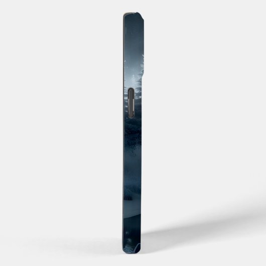 Buchen Sie nachts in einem Winter River Case-Mate iPhone Hülle (Rückseite / Rechts)